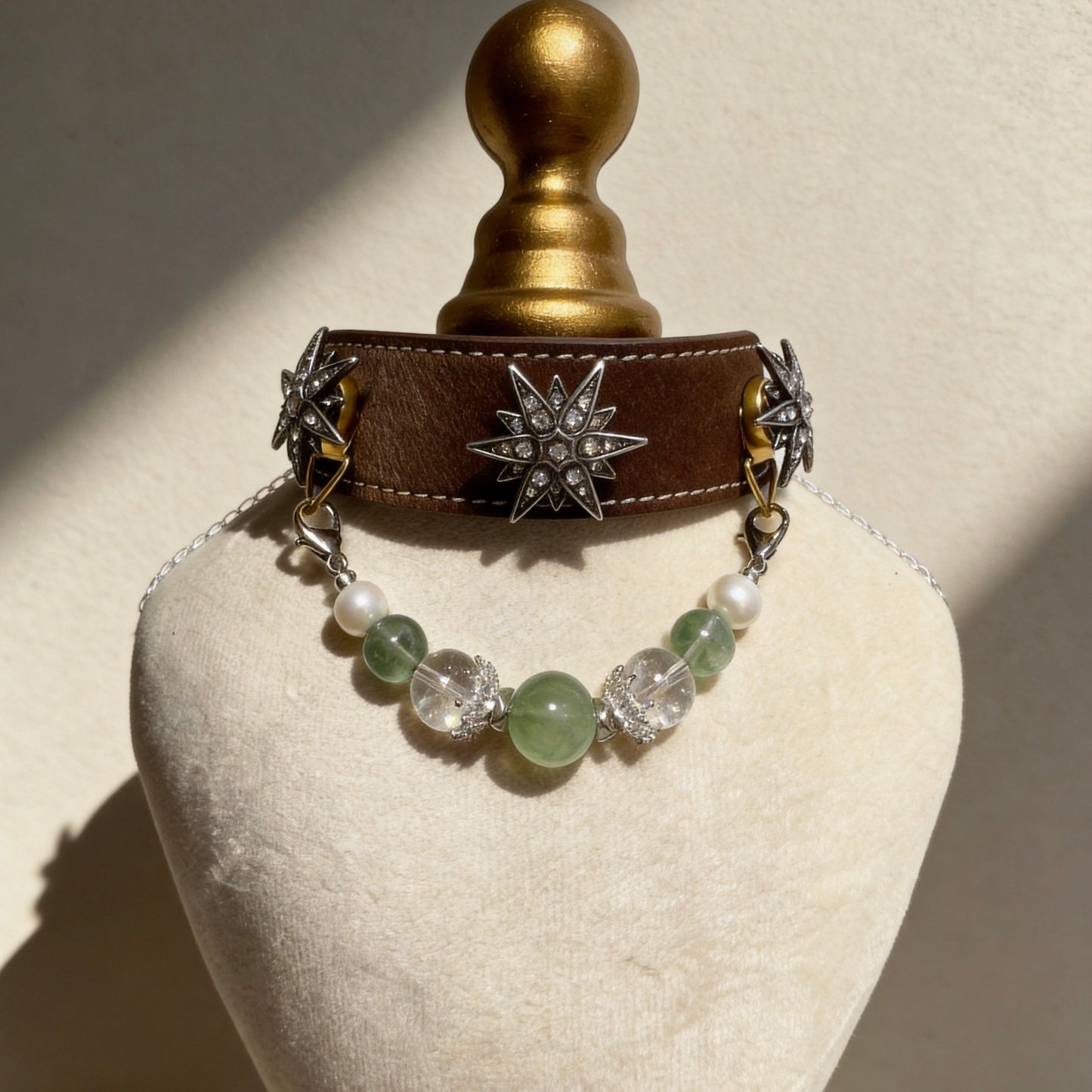 Crystal Starburst Magnetic Pet Charm