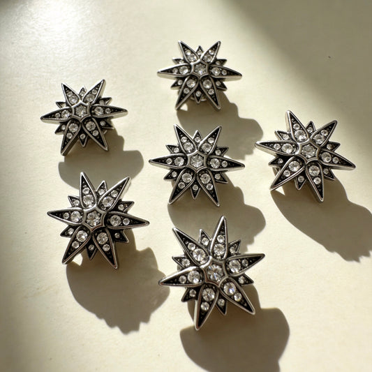 Crystal Starburst Magnetic Pet Charm