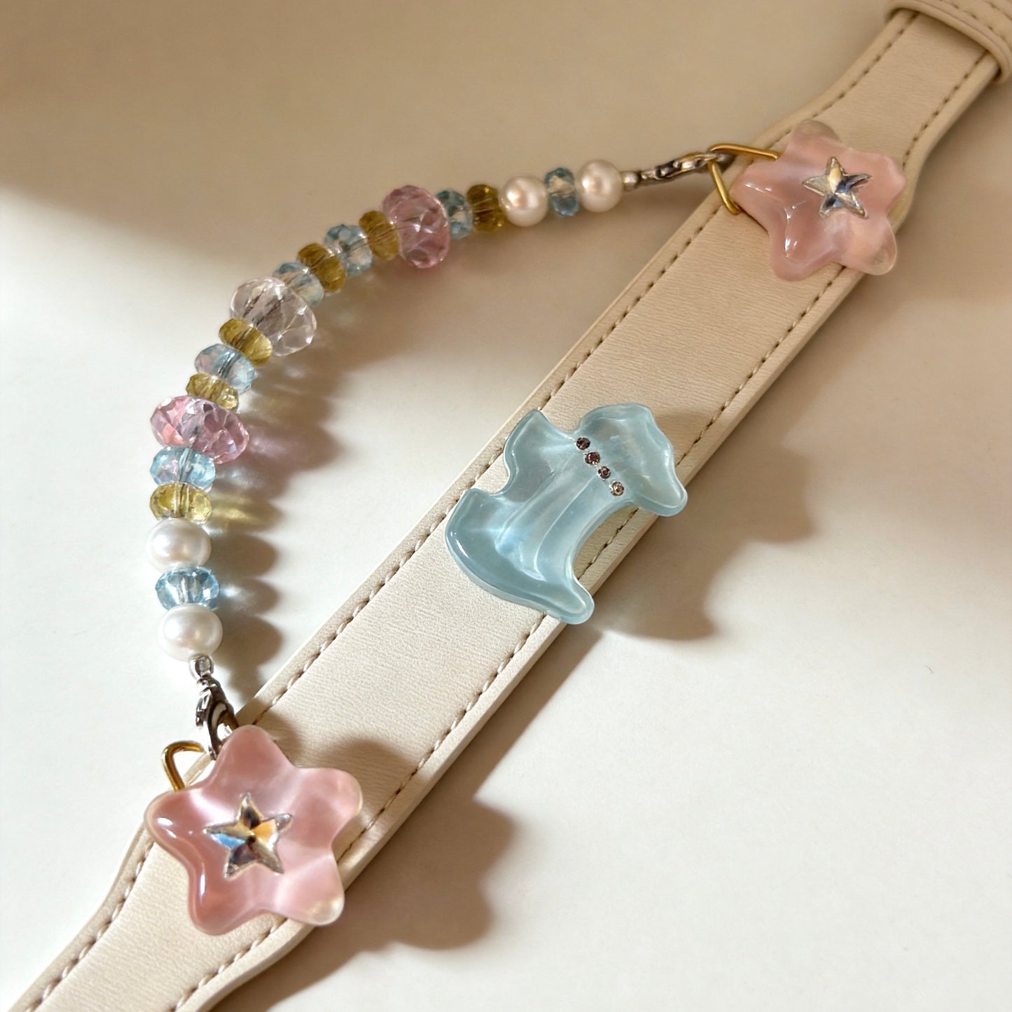 Pastel Crystal Magnetic Pet Charms