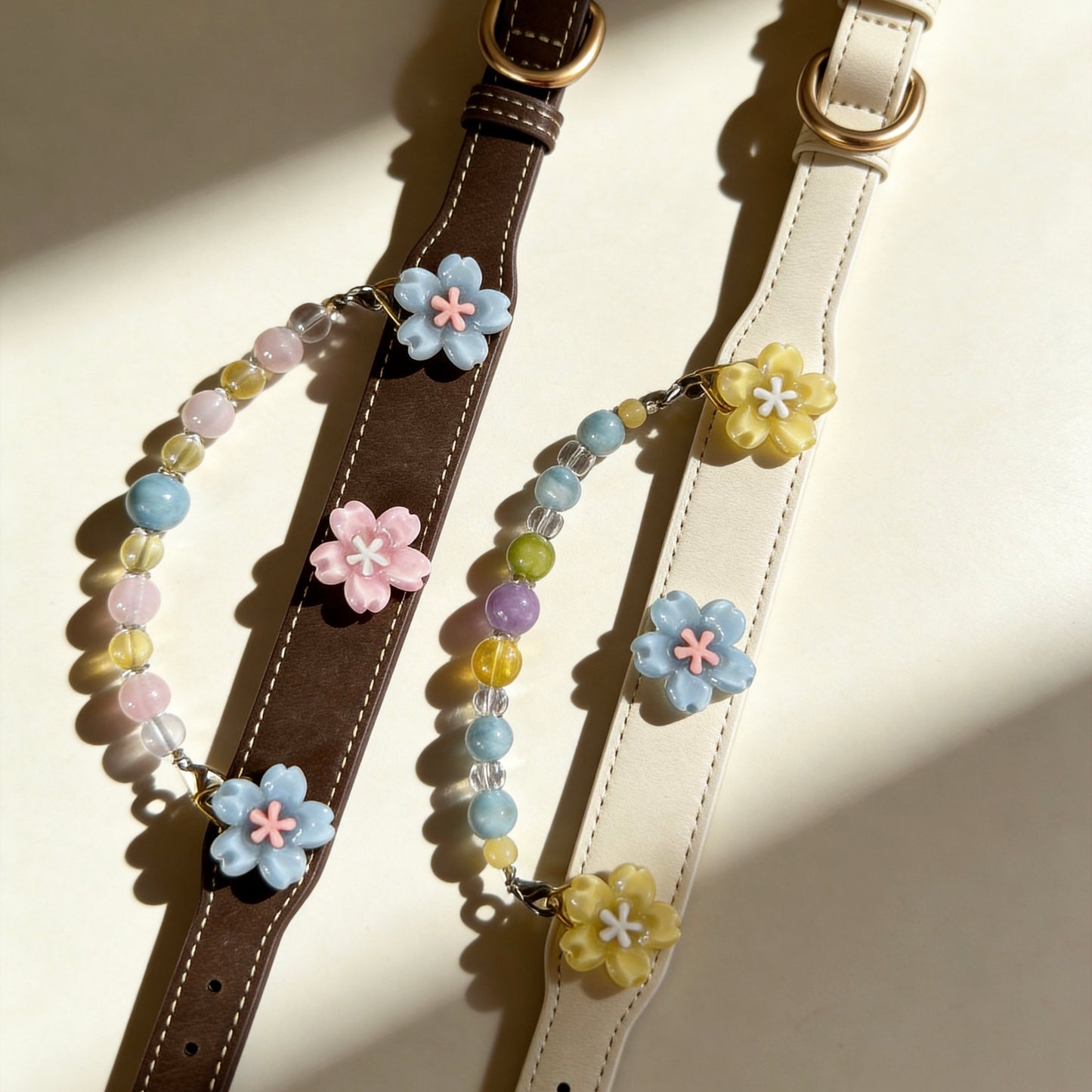 Pastel Flower Magnetic Pet Charms